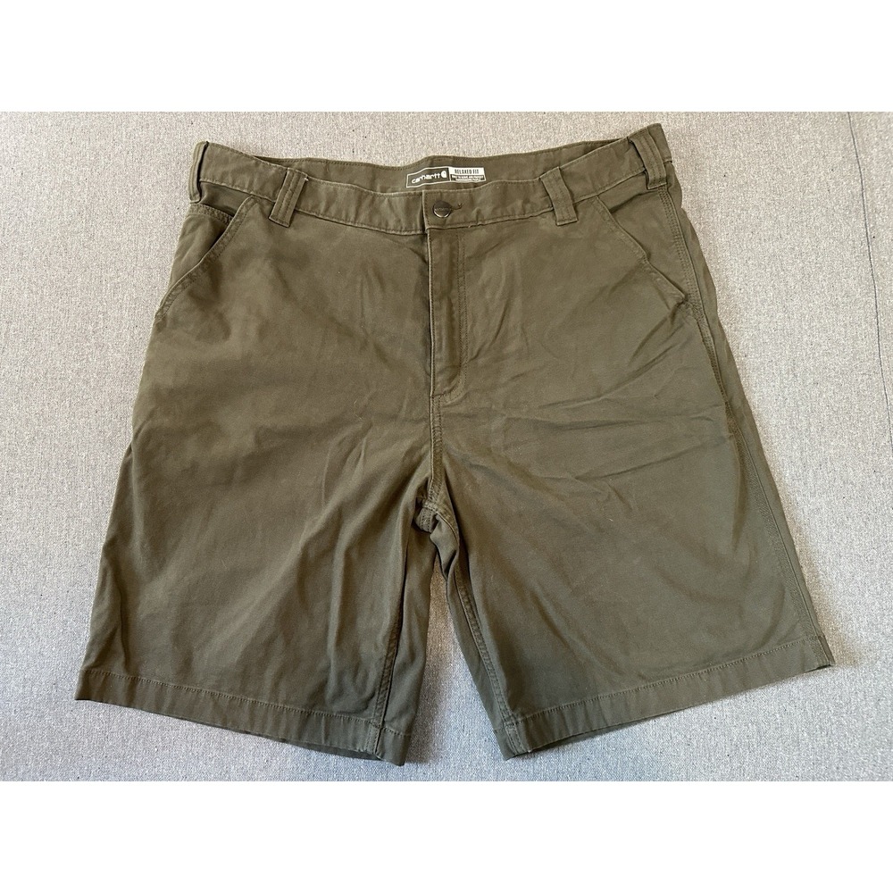 Carhartt Work Short Men 40 Rugged Flex Relaxed Fit Canvas Streetwear